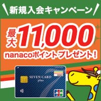 【2/5まで超還元UP】セブンカード・プラス