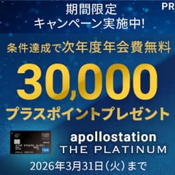 apollostation THE PLATINUM（発行＋利用）